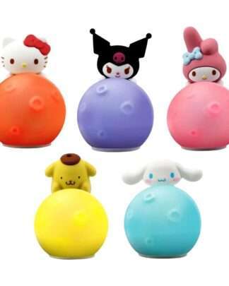 Sanrio Little Moon Light Series Minifiguren Hello Kitty and Friends 8 cm Display (12)             - Beschädigte Verpackung
