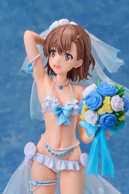 A Certain Scientific Railgun T PVC Statue 1/7 Mikoto Misaka Wedding Swimsuit Ver. 25 cm – Bild 9