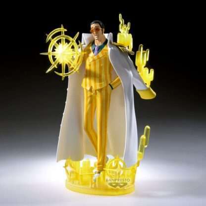 One Piece The Shukko Logia PVC Statue Borsalino Special Edition 19 cm – Bild 9