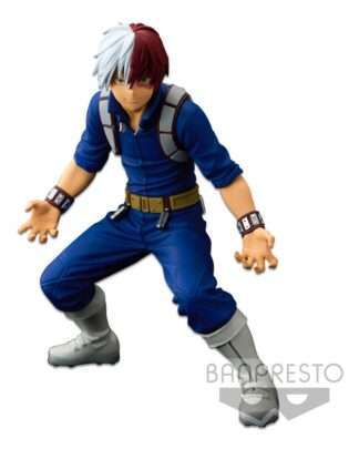 My Hero Academia Colosseum Modeling Academy Super Master Stars Piece Statue Shoto Todoroki 21 cm