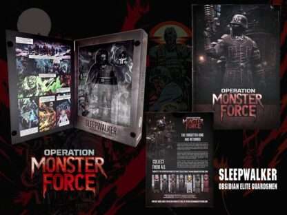Operation: Monster Force Actionfigur 1/12 Sleepwalker Obsidian Elite Guardsmen 15 cm – Bild 2