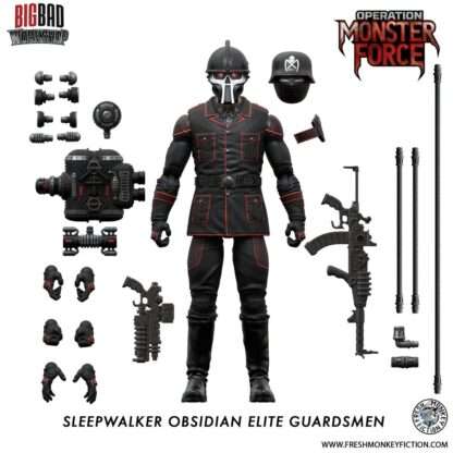 Operation: Monster Force Actionfigur 1/12 Sleepwalker Obsidian Elite Guardsmen 15 cm – Bild 3