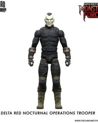 Operation: Monster Force Actionfigur 1/12 Delta Red Nocturnal Operations Trooper 15 cm