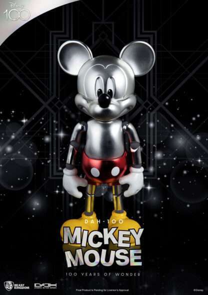 Disney 100 Years of Wonder Dynamic 8ction Heroes Actionfigur 1/9 Mickey Mouse 16 cm - Beschädigte Verpackung – Bild 3