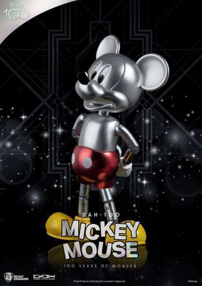 Disney 100 Years of Wonder Dynamic 8ction Heroes Actionfigur 1/9 Mickey Mouse 16 cm - Beschädigte Verpackung – Bild 4