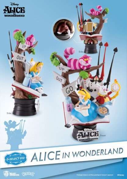 Alice im Wunderland D-Select PVC Diorama 15 cm – Bild 2