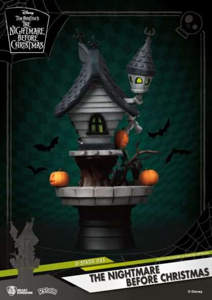 Nightmare before Christmas D-Stage PVC Diorama Jack's Haunted House 15 cm – Bild 3