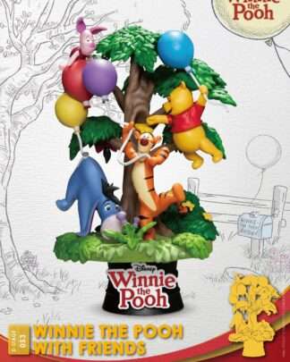 Disney D-Stage PVC Diorama Winnie The Pooh With Friends 16 cm