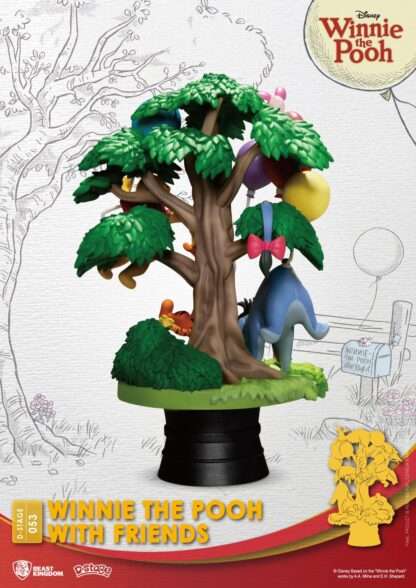 Disney D-Stage PVC Diorama Winnie The Pooh With Friends 16 cm – Bild 4