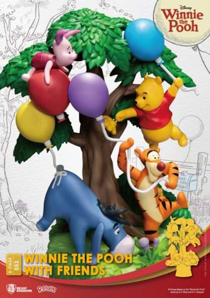 Disney D-Stage PVC Diorama Winnie The Pooh With Friends 16 cm – Bild 6
