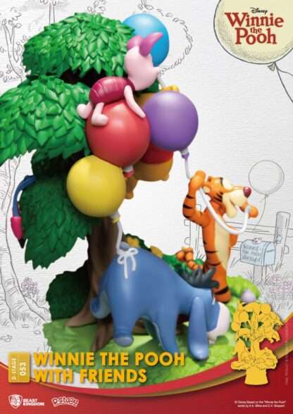 Disney D-Stage PVC Diorama Winnie The Pooh With Friends 16 cm – Bild 7