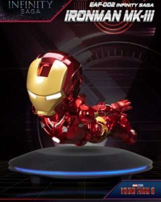 Iron Man 3 Egg Attack Schwebe-Modell Iron Man Mark III 16 cm - Beschädigte Verpackung