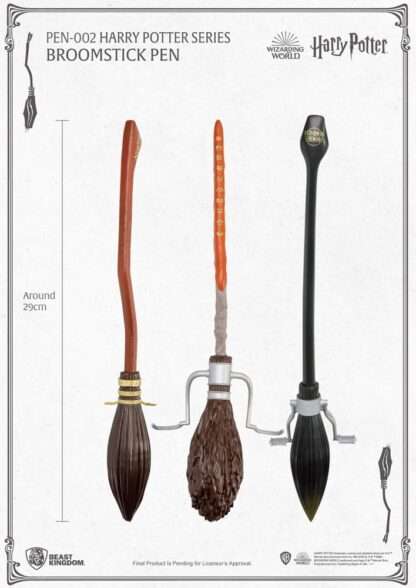 Harry Potter Kugelschreiber Firebolt Besenstiel 29 cm – Bild 3