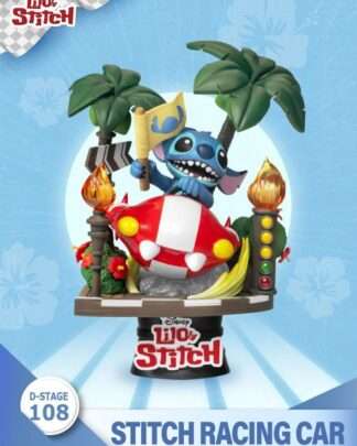 Disney: Lilo & Stitch - Stitch Racing Car PVC Diorama
