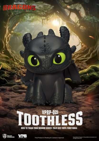 Drachenzähmen leicht gemacht Piggy Vinyl Spardose Ohnezahn 12 cm – Bild 2
