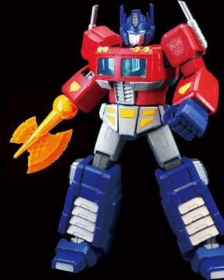 Transformers Blokees Plastic Model Action Edition 01 G1 Optimus Prime   - Beschädigte Verpackung