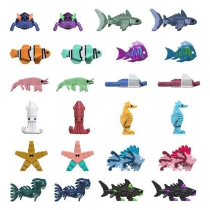 Fisch Minifiguren 5 cm Display (24) – Bild 8