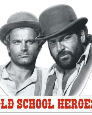Bud Spencer & Terence Hill 3D Blechschild Old School Heroes 45 x 45 cm - Beschädigte Verpackung