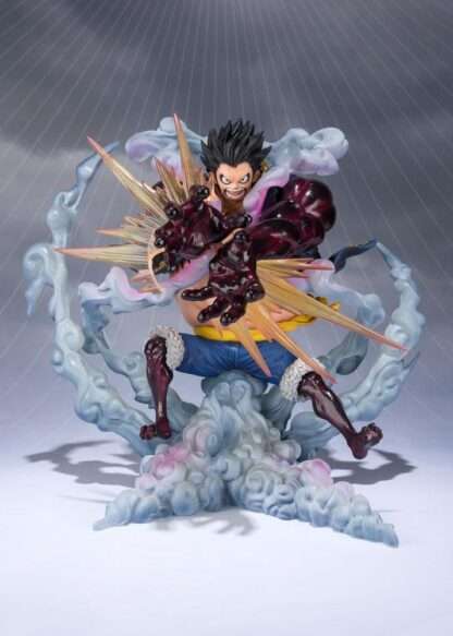 One Piece FiguartsZERO PVC Statue Monkey D. Ruffy Gear 4 Leo Bazooka Reissue 18 cm – Bild 2