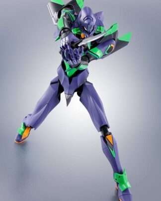 Evangelion: 3.0+1.0 Thrice Upon a Time Robot Spirits Actionfigur (Side EVA) Evangelion Test Type-01 + Spear of Cassius Renewal Color Edition Reissue