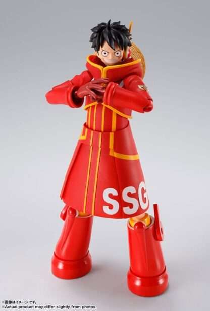 One Piece S.H.Figuarts Actionfigur Monkey D. Luffy Future Island Egghead 15 cm – Bild 2