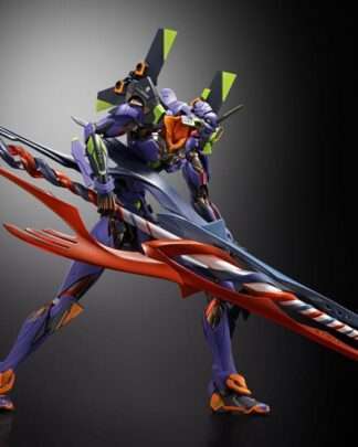 Neon Genesis Evangelion Metal Build Diecast Actionfigur Eva Test Type-01 30th with the Spear of Gaius 22 cm