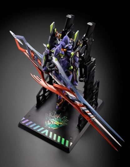 Neon Genesis Evangelion Metal Build Diecast Actionfigur Eva Test Type-01 30th with the Spear of Gaius 22 cm – Bild 2