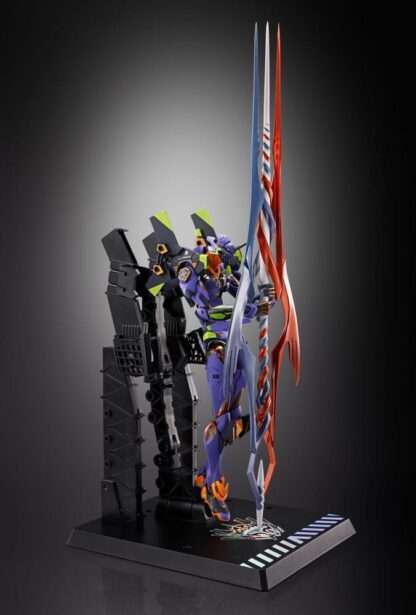 Neon Genesis Evangelion Metal Build Diecast Actionfigur Eva Test Type-01 30th with the Spear of Gaius 22 cm – Bild 4