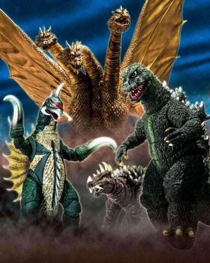 Godzilla S.H. Monster Arts Actionfigur King Ghidora (1972) 25 cm – Bild 8