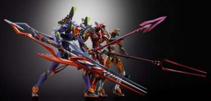 Neon Genesis Evangelion Metal Build Diecast Actionfigur Eva Production Model-02 30th with the Spear of Cassius 22 cm – Bild 2
