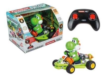 Super Mario Kart RC Ferngesteuertes Auto 1/18 2,4GHz Pipe Kart Yoshi – Bild 2