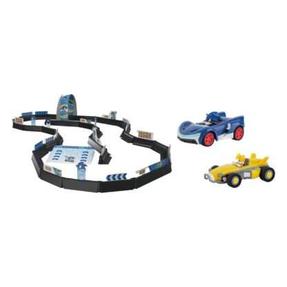 Sonic the Hedgehog RC Ferngesteuertes Auto 1/43 2,4GHz Tabletop Racing Set – Bild 2