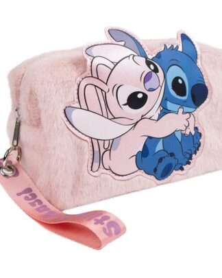 Lilo & Stitch Kosmetiktasche Stitch & Angel Rosa