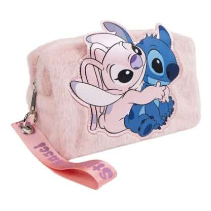 Lilo & Stitch Kosmetiktasche Stitch & Angel Rosa