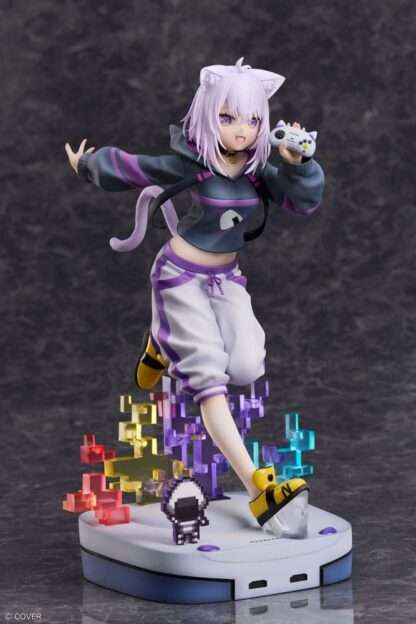 Hololive Production PVC Statue 1/7 Nekomata Okayu We Are Gamers Ver. 23 cm – Bild 2