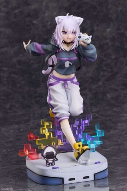 Hololive Production PVC Statue 1/7 Nekomata Okayu We Are Gamers Ver. 23 cm – Bild 3