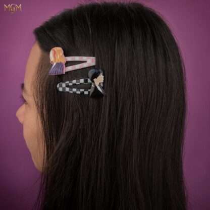 Wednesday Haarschmuck 4er-Pack – Bild 2