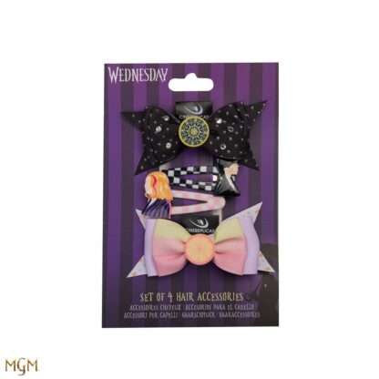 Wednesday Haarschmuck 4er-Pack – Bild 4