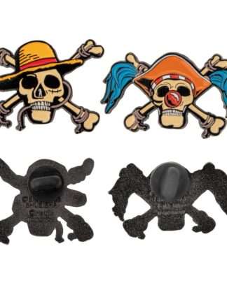 One Piece Ansteck-Pins 2er-Pack Luffy & Buggy