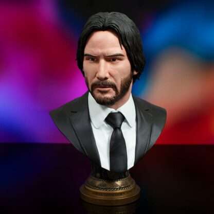 John Wick Legends in 3D Büste 1/2 Chapter 2 25 cm - Beschädigte Verpackung – Bild 3