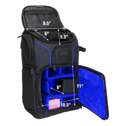 USA Gear MTG-Rucksack Blau – Bild 2