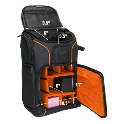 USA Gear MTG-Rucksack Orange – Bild 3
