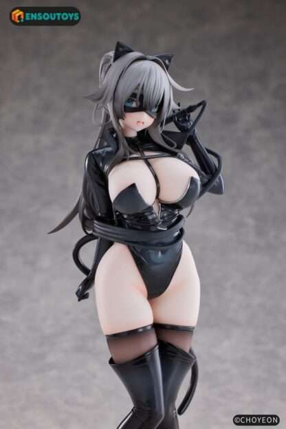Original Character Statue 1/6 Cat Woman Happy-chan Different Color Edition 27 cm – Bild 2