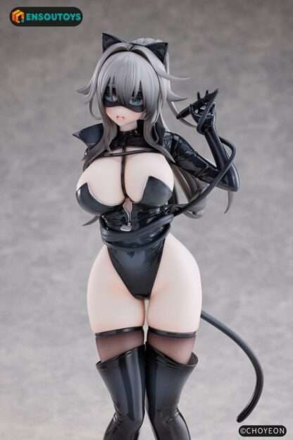 Original Character Statue 1/6 Cat Woman Happy-chan Different Color Edition 27 cm – Bild 3