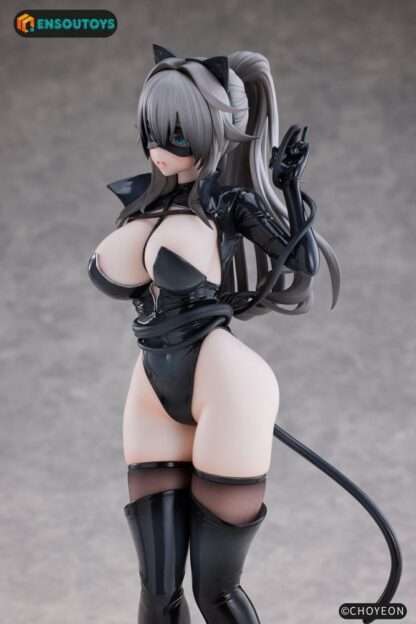 Original Character Statue 1/6 Cat Woman Happy-chan Different Color Edition 27 cm – Bild 4