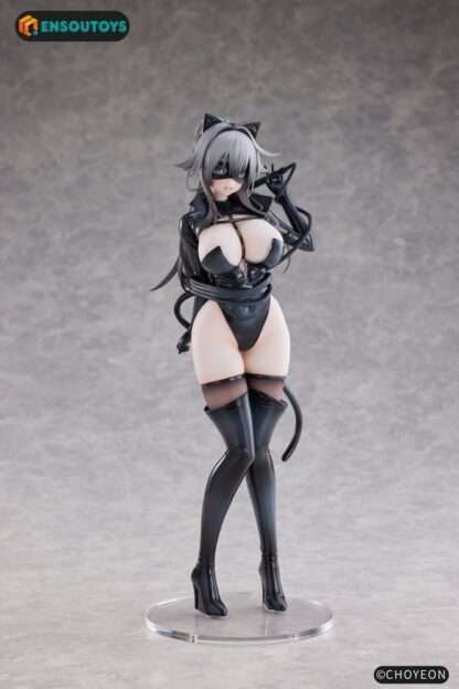 Original Character Statue 1/6 Cat Woman Happy-chan Different Color Edition 27 cm – Bild 12