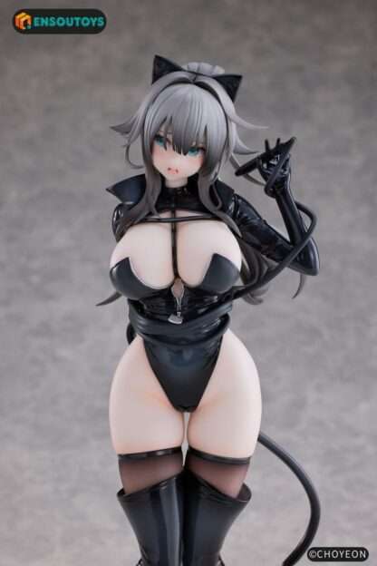 Original Character Statue 1/6 Cat Woman Happy-chan Different Color Edition 27 cm – Bild 15