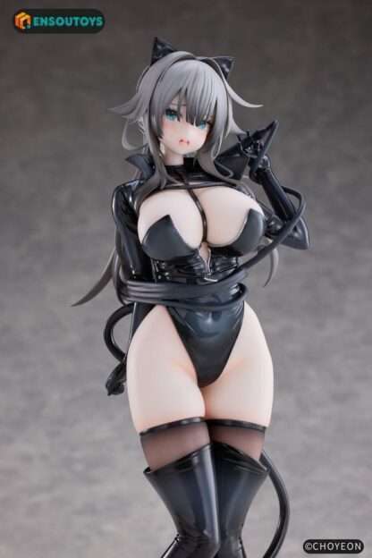 Original Character Statue 1/6 Cat Woman Happy-chan Different Color Edition 27 cm – Bild 17