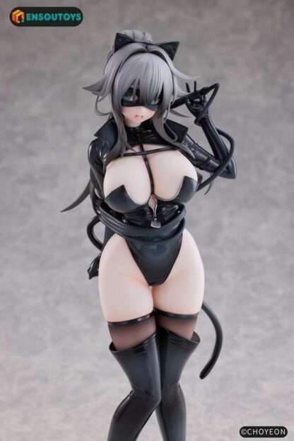 Original Character Statue 1/6 Cat Woman Happy-chan Different Color Edition 27 cm – Bild 24