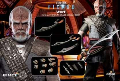 Star Trek: Picard Actionfigur 1/6 Worf 30 cm – Bild 13